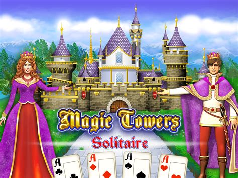 Magic themed tower solitaire